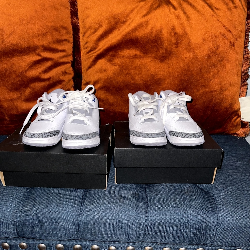 2pr (Twins) Brand New Jordan Retro 3.Paid $75 Each